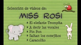 Selección de 5 videos de MISS ROSI [upl. by Ecidna781]