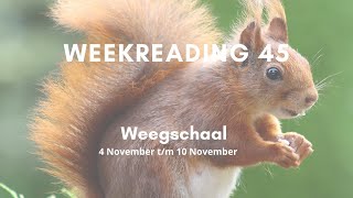 Weekreading 45 Weegschaal [upl. by Kristoffer]