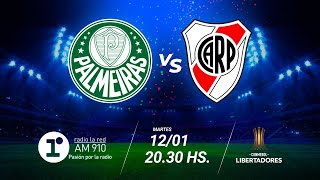 RIVER vs PALMEIRAS  EN VIVO  SemiFinal COPA LIBERTADORES  Vuelta [upl. by Jamima]