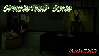 SFM FNAF SPRINGTRAP SONG  iTownGamePlay Animation [upl. by Haliehs409]