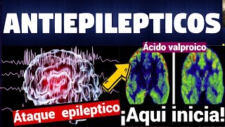 ANTIEPILÉPTICOS  ácido valproico convulsiones  TRATAMIENTO [upl. by Nomit743]