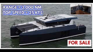 THIS Is Hull 1 Of A BRAND NEW Power Catamaran Explorer Yacht [upl. by Friend]