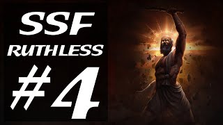 Path of Exile  Solo Self Found Ruthless  Part 4  Stacked [upl. by Sumahs230]