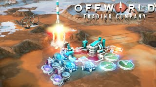 Offworld Trading Company  Colony Building Tycoon Simulator on Mars  FIRST LOOK GAMEPLAY [upl. by Zeuqcaj]