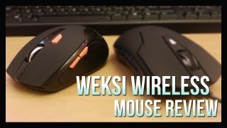 Weksi Wireless Optical Mouse ReviewUnboxing [upl. by Favien]