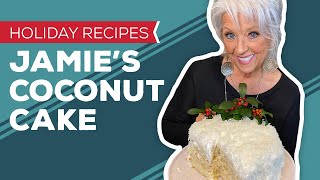 Holiday Recipes Jamies Coconut Cake Recipe [upl. by Sarette]