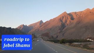 ROAD TRIP TO JEBEL SHAMS  MOUNTAIN OF OMAN 🇴🇲 [upl. by Otrebmal]