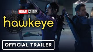 Marvel Studios’ Hawkeye  Official Trailer 2021 Jeremy Renner Hailee Steinfeld [upl. by Nani]