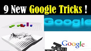 Google Tricks Google Mirror Google Space Askew Google Google Gravity Google Underwater Voxels [upl. by Tullusus]