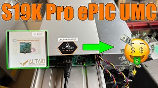 S19K Pro ePIC UMC Control Board Install [upl. by Riada]