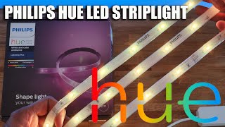 Philips Hue LED Strip Light Plus Unboxing and Setup [upl. by Morris]