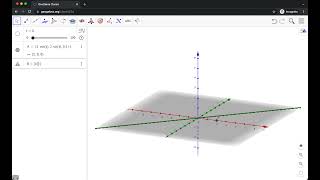 Making a 3D animation using GeoGebra [upl. by Oria]