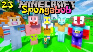 SPONGEBOB BEKERJA DI KRUSTY KRAB TUAN KRABS MARAH🤣🍔  Minecraft Spongebob  S1EP23 [upl. by Saddler]