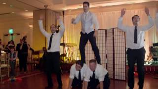 Funny Surprise Groomsmen Dance At Wedding With Bride Reaction [upl. by Al]