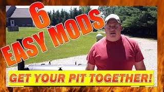 Best Offset Smoker Modifications  6 Easy Mods [upl. by Tapes434]