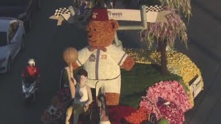 Rose Parade floats ready to roll [upl. by Arlina]