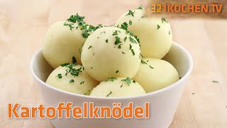 Kartoffelknödel einfach selber machen mit Rezept [upl. by Alyehs264]