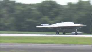 NAVAIR Initial Flight of X47B at Patuxent River MD [upl. by Linis228]