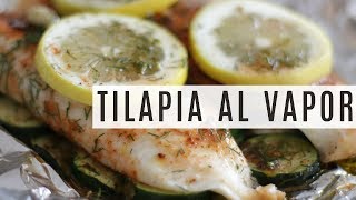 Cómo hacer Tilapia al vapor [upl. by Steinberg]