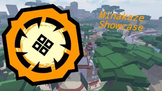 Minakaze Showcase  Shindo Life [upl. by Araldo]