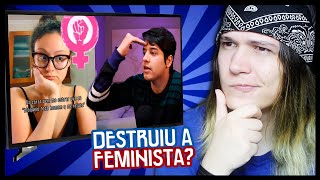 REACT DE UM REACT ANTIFEMINISTA [upl. by Akinhoj427]