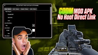 COD MOBILE MOD MENU 🔴 Aimbot Wallhack AntiBan Unlimited CP amp MORE✔️ NEW CODM Mod Menu [upl. by Berwick]