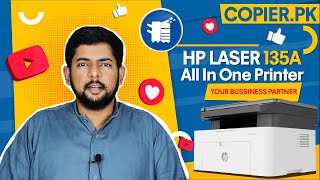 HP LaserJet MFP 135AHP 135W Unboxing Review and Specifications [upl. by Verda]