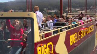 Big Bus Tours San Francisco  OpenTop Sightseeing Tour Video [upl. by Aara]