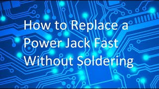 How to fix a laptop power jack fast without soldering Charging Port Repair Guide [upl. by Plerre603]