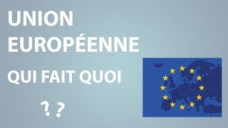 LUnion Européenne  qui fait quoi [upl. by Anisamot440]