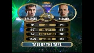 Joe Calzaghe VS Mikkel Kessler Full fight 110307 [upl. by Icyac]