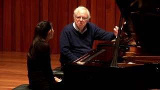 Guildhall Masterclass Richard Goode Piano Masterclass  Yundu Wang [upl. by Aurea]