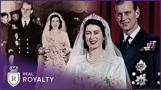 The Wonderful Wedding Of Queen Elizabeth II amp Prince Philip  A Royal Wedding  Real Royalty [upl. by Tyrus]