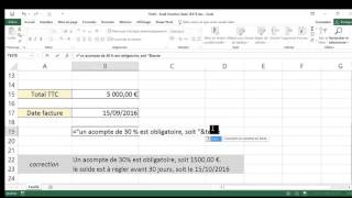 Excel  4 Expert  Cours Fonction Texte TEXTE [upl. by Allister223]