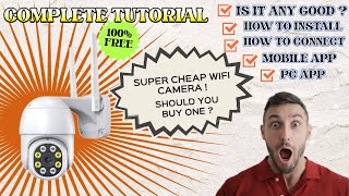 How to Install WIFI Security Cameras DIY House Apartment Building Yoose Jortan Full Tutorial Cameras [upl. by Ahtnama]