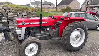 Restored Massey Ferguson 135 [upl. by Chelsae]