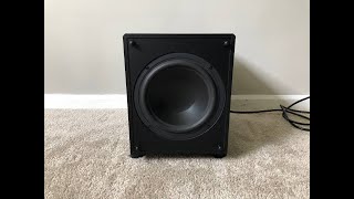 Definitive Technology ProSub 800 Home Theater Powered Active Subwoofer [upl. by Ahsad868]