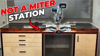 I built the perfect miter saw solution [upl. by Ialohcin]