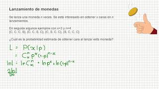 01  04  Distribución Binomial  Estimación de Máxima Verosimilitud [upl. by Weinhardt]