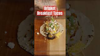 Brisket Breakfast Tacos are Life brisket tacos breakfasttacos breakfastrecipe tftibbq [upl. by Akiwak]