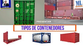 Tipos de contenedores Maritimos final [upl. by Uzzi767]