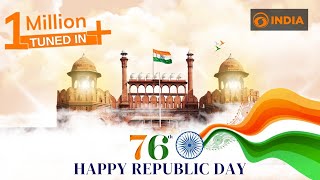 Indias Republic Day Parade 26th January 2025  LIVE [upl. by Adnahcir34]