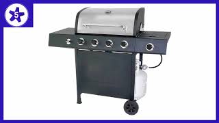 RevoAce 4Burner LP Gas Grill with Side Burner Review [upl. by Coit]