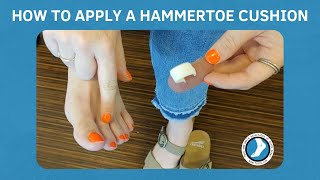 How to Use a Hammertoe Cushion [upl. by Ordnas]