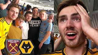 HAMMER BLOW West Ham Vs Wolves Matchday Vlog [upl. by Attenhoj969]