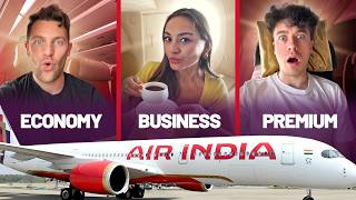 BRANDNEW Air India A350 HONEST Review Business Class Premium Economy [upl. by Nagard]