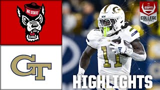 NC State Wolfpack vs Georgia Tech Yellow Jackets  Full Game Highlights  ESPN College Football [upl. by Garnett]