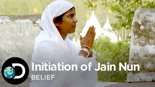 Initiation Of Jain Nun  Belief [upl. by Jariv672]