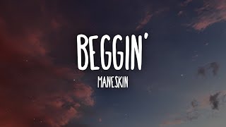 Måneskin  Beggin LyricsTesto [upl. by Igic400]