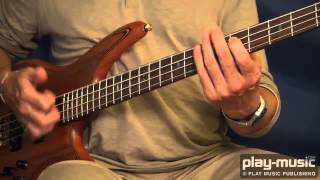 Cours de basse gratuit  Morceau groovy en slap et son playback [upl. by Lizned208]